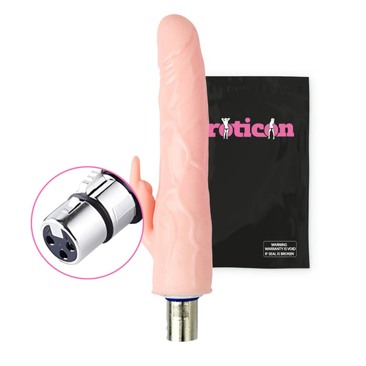 Dildo Rabbit Attachment 12.5cm White for Eroticon Sex Machine